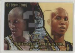Reggie Miller [Row 1] Basketball Cards 1998 Flair Showcase Prices