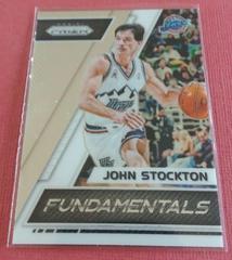 John Stockton #4 Basketball Cards 2017 Panini Prizm Fundamentals Prices