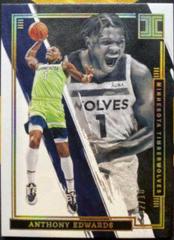 Anthony Edwards [Gold] #77 Basketball Cards 2021 Panini Impeccable Prices
