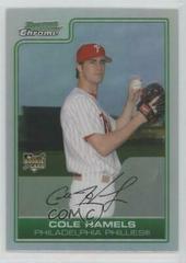 Cole Hamels [Refractor] #209 Baseball Cards 2006 Bowman Chrome Prices