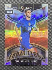 Christian Pulisic Soccer Cards 2022 Panini Select FIFA Equalizers Prices