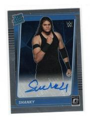 Shanky Wrestling Cards 2022 Panini Chronicles WWE Donruss Optic Rated Rookie Signatures Prices