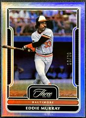 Eddie Murray [Holo Silver] #88 Prices, 2023 Panini Three and Two