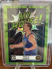 Nikola Jokic [Lime Green] Basketball Cards 2020 Panini Donruss Optic My House Prices