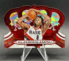 Al Farouq Aminu [Crystal Red] #37 Basketball Cards 2018 Panini Crown Royale Prices