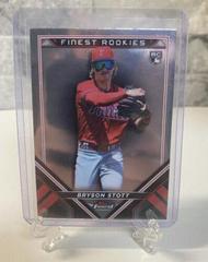 Bryson Stott #FRD-BS Baseball Cards 2022 Topps Finest Rookies Design Variation Prices