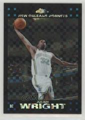 Julian Wright #113 Basketball Cards 2007 Topps Chrome Prices