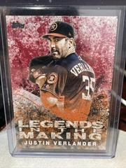 Justin Verlander [Red] #24 Baseball Cards 2018 Topps Legends in the Making Prices
