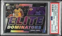 LeBron James [Holo] Basketball Cards 2019 Panini Donruss Optic Elite Dominators Prices