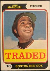 Juan Marichal #330T Baseball Cards 1974 Topps Traded Prices
