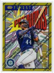 Julio Rodriguez [Protector] #166 Baseball Cards 2023 Topps Finest Flashbacks Prices