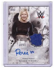 Renee Young Wrestling Cards 2018 Topps WWE Undisputed Autograph Relic Prices