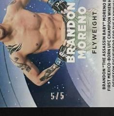 Brandon Moreno [Green] Ufc Cards 2022 Panini Donruss Optic UFC Star Gazing Prices