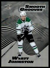 Wyatt Johnston #SG14 Hockey Cards 2022 Upper Deck Smooth Grooves Prices