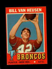 Bill Van Heusen #9 Football Cards 1971 Topps Prices