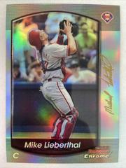 Mike Lieberthal #27 Baseball Cards 2000 Bowman Chrome Prices