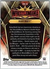 Ruby Riott Wrestling Cards 2019 Topps WWE Champions Wrestlemania Prices