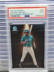 Lazaro Montes [Orange] #BS-9 Baseball Cards 2023 Bowman Spotlights Prices