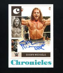 Shawn Michaels Wrestling Cards 2022 Panini Chronicles WWE Signatures Prices