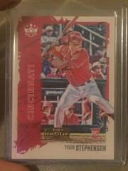 Tyler Stephenson [Artist Proof Gold] Baseball Cards 2021 Panini Diamond Kings Prices