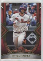 Bryce Harper [Ruby] #97 Baseball Cards 2022 Topps Museum Collection Prices