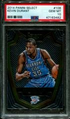 Kevin Durant Basketball Cards 2014 Panini Select Prices
