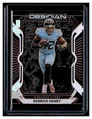 Derrick Henry [Electric Etch Red] #4 Football Cards 2020 Panini Obsidian Prices