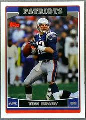 Tom Brady #NE4 Football Cards 2006 Topps Team Set Patriots Prices