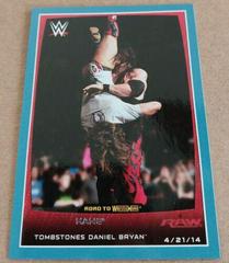 Kane [Blue] Wrestling Cards 2015 Topps WWE Road to Wrestlemania Prices