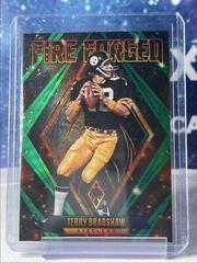 Terry Bradshaw [Green] #FF-5 Football Cards 2022 Panini Phoenix Fire Forged Prices