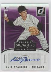 Luis Aparicio [Purple] #SGS-LA Baseball Cards 2016 Panini Donruss Signature Series Prices