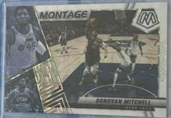 Donovan Mitchell [White] #20 Basketball Cards 2021 Panini Mosaic Montage Prices