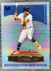 Ronald Acuna Jr. [Purple] Baseball Cards 2022 Panini Chronicles Magnitude Prices