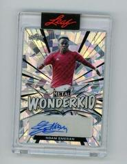 Noam Emeran Soccer Cards 2022 Leaf Metal Wonderkid Autographs Prices