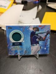 Julio Rodriguez [Red] #RC-JRO Baseball Cards 2023 Topps Holiday Relics Prices
