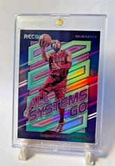 Donovan Mitchell #3 Basketball Cards 2022 Panini Recon All Systems Go Prices