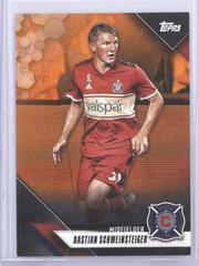 Bastian Schweinsteiger [Orange] #2 Soccer Cards 2019 Topps MLS Prices