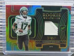 Garrett Wilson [Tie Dye] #RSW-6 Football Cards 2022 Panini Select Rookie Swatches Prices