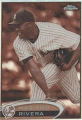 Mariano Rivera [Sepia Refractor] Baseball Cards 2012 Topps Chrome Prices