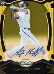 Alex Kirilloff [Autographs Gold] #22 Baseball Cards 2021 Panini Chronicles Certified Prices