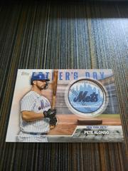 Pete Alonso [Blue] #FD-PA Baseball Cards 2023 Topps Father’s Day Commemorative Team Patch Prices