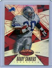 Barry Sanders [Mirror Red] Football Cards 2015 Panini Certified Prices