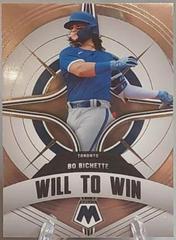 Bo Bichette #WW-4 Baseball Cards 2022 Panini Mosaic Will to Win Prices