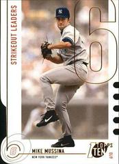 Mike Mussina [Die Cut] #156 Baseball Cards 2002 Topps Ten Prices
