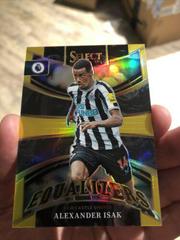 Alexander Isak [Gold] Soccer Cards 2022 Panini Select Premier League Equalizers Prices