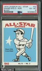 Doerr Hits 3 Run [Blast] #43 Baseball Cards 1974 Laughlin All Star Prices