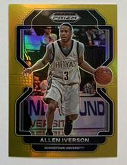 Allen Iverson [Gold] #1 Basketball Cards 2022 Panini Prizm Draft Picks Prices