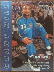 Grant Hill #10 Basketball Cards 1997 Hoops Chill With Hill Prices