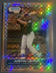 Justin Upton [Xfractor Autograph] #223 Baseball Cards 2006 Bowman Chrome Prices