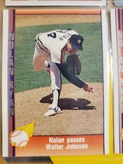Nolan Passes Walter Johnson Baseball Cards 1991 Pacific Nolan Ryan Prices
